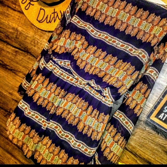 Audrey 3+1 Bohemian Romper Bell Sleeve Size M - Picture 7 of 10